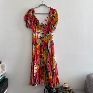 Trashy Diva L'amour dress with puff sleeves size 16